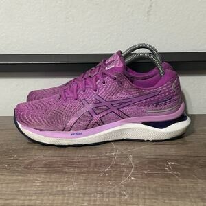 Asics Gel Cumulus 24 Women’s Athletic Running Shoes Size 8 Purple